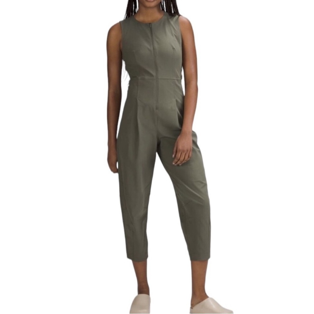 ❤️ Lululemon Warpstreme Jumpsuit Green Size 4 NWOT